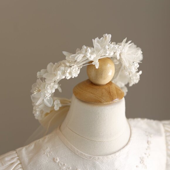 Strasburg Dress Ivory Silk ELEGANT Special Occasion Flower Girl Size 8 RARE FIND - Picture 10 of 10